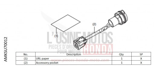 KIT,ACC SOCKET CRF1100D2N de 2022